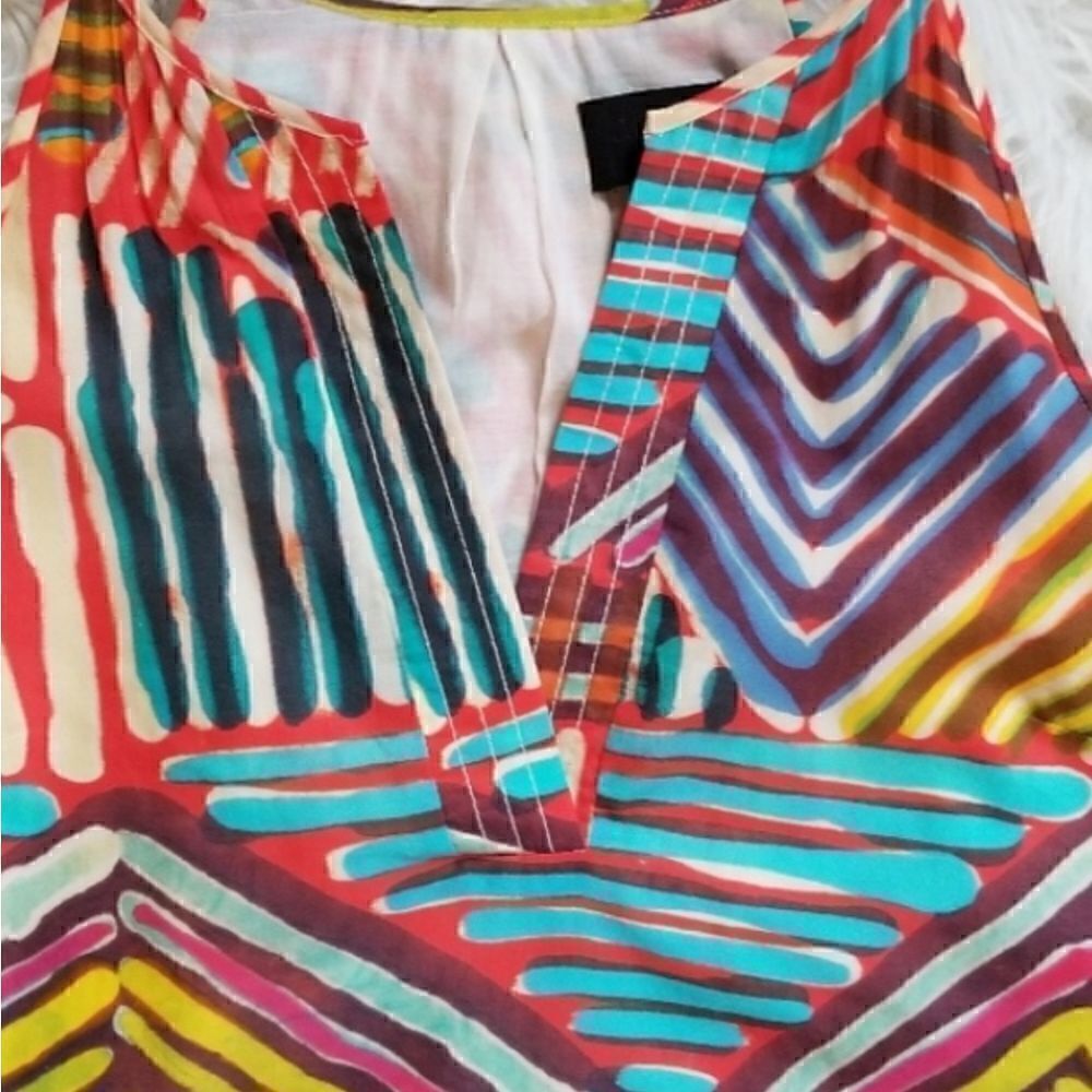 J CREW Collection Geometric Halter Sundress - Picture 8 of 10